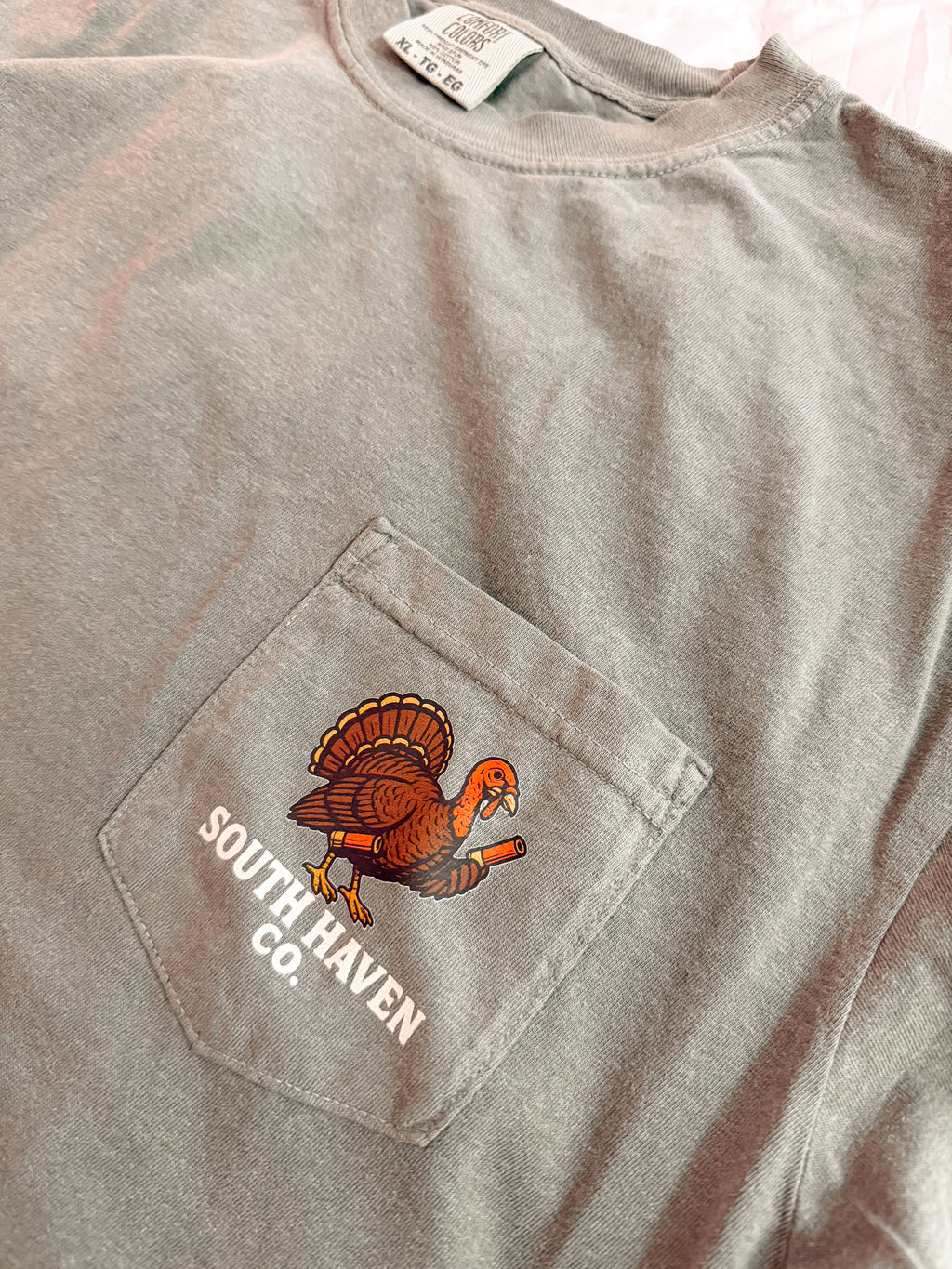 MENS POCKET T TURKEY