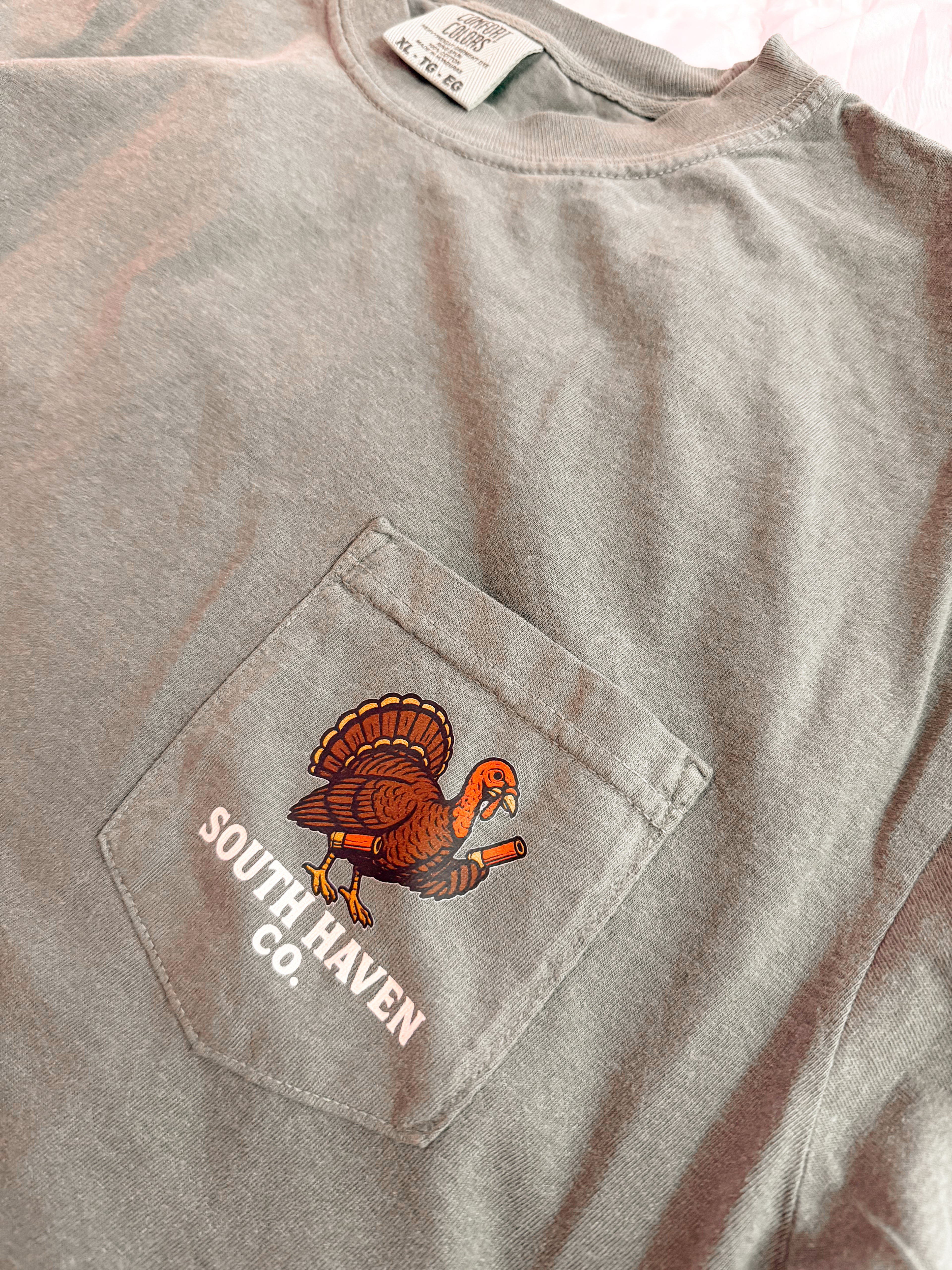 MENS POCKET T TURKEY