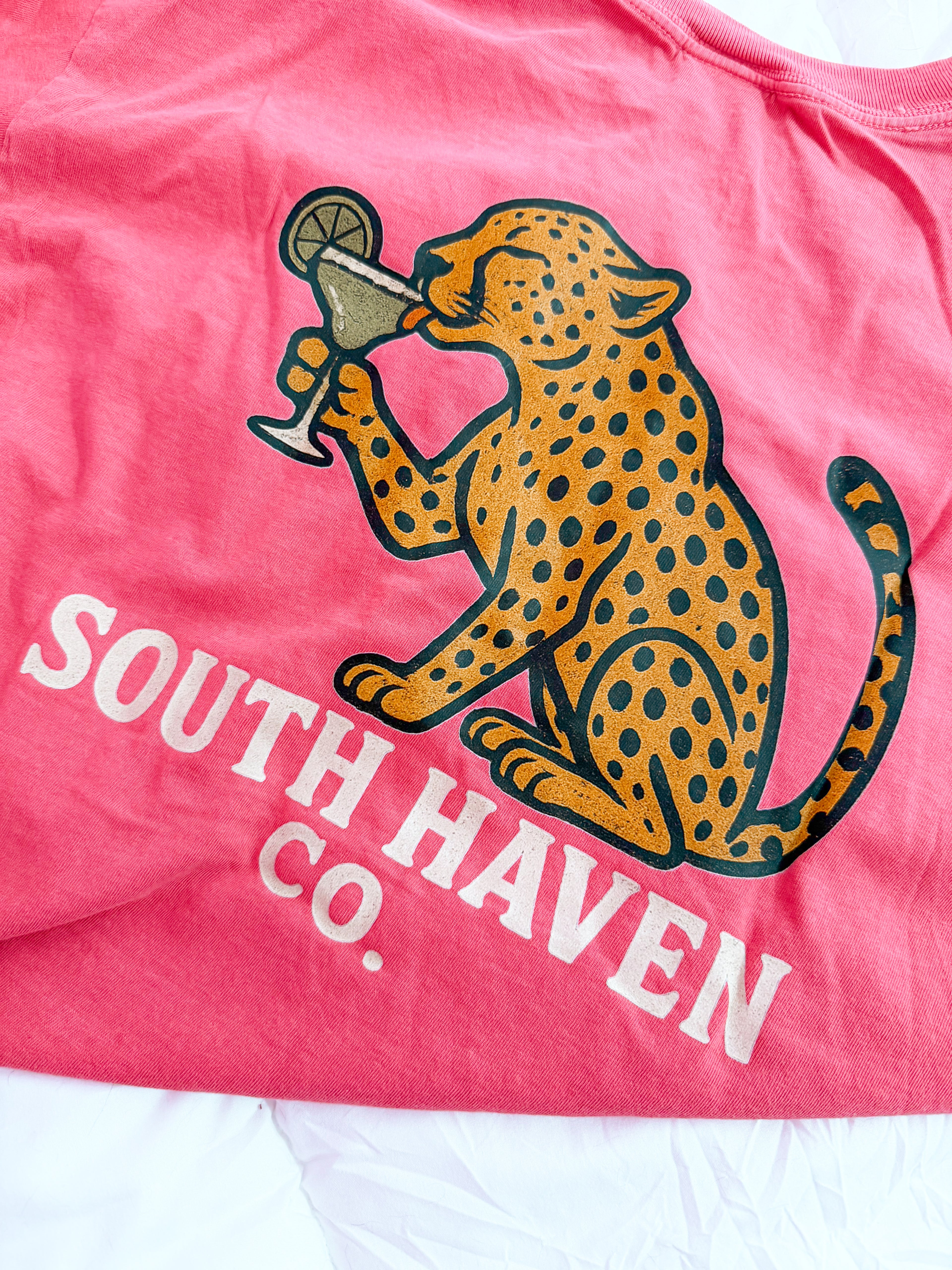 MARG CHEETAH POCKET T