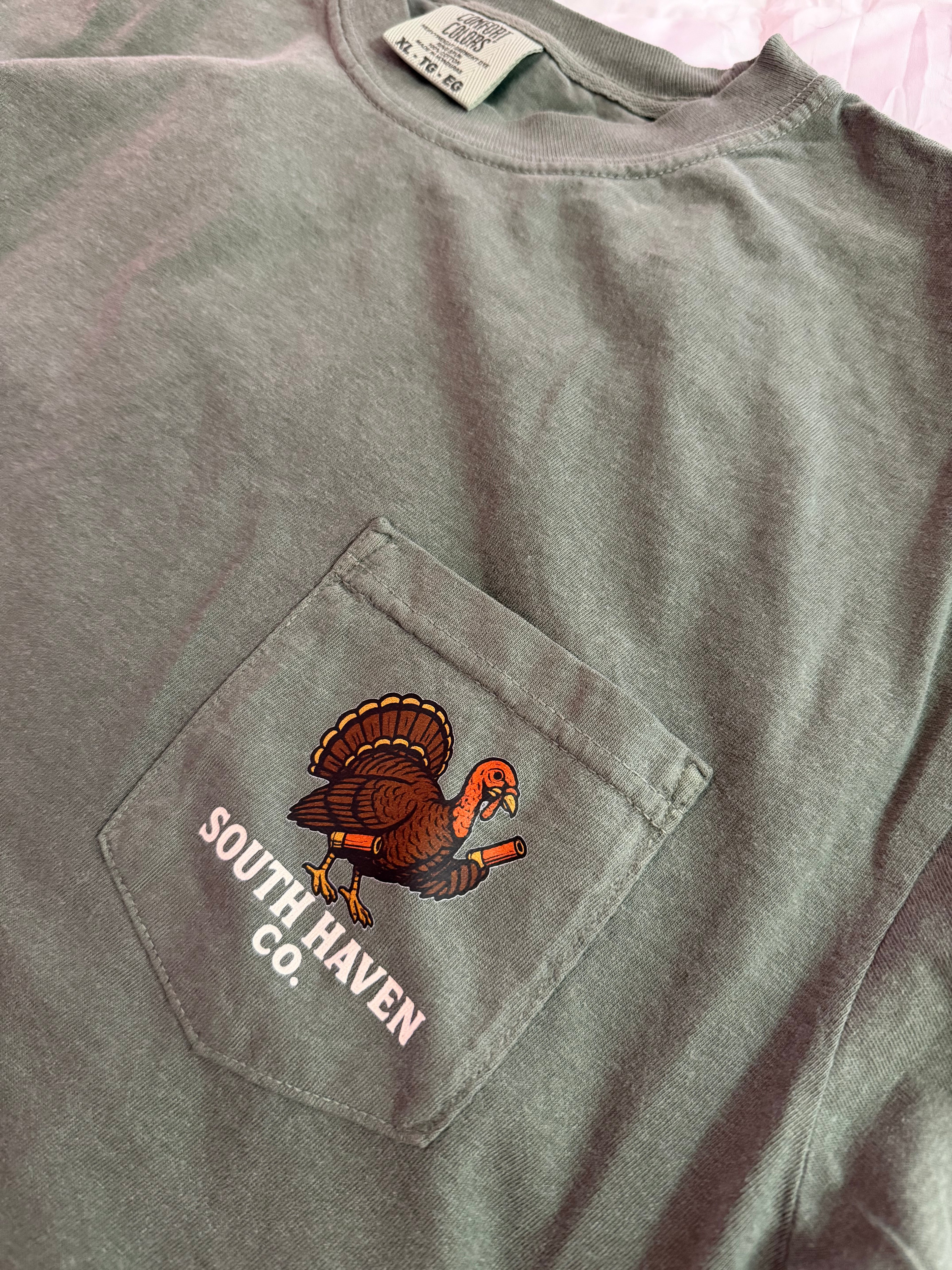 MENS POCKET T TURKEY