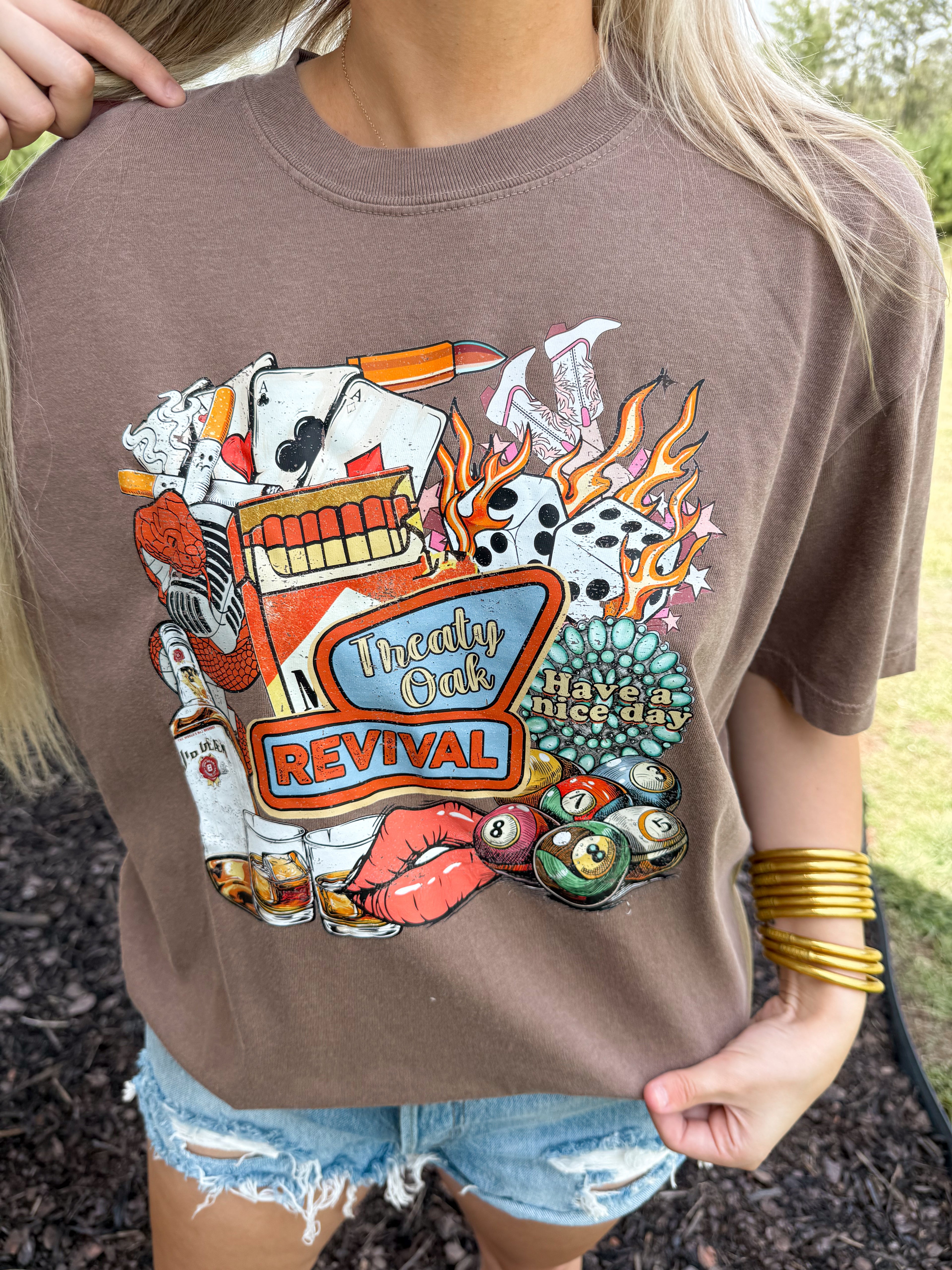TREATY OAK CC GRAPHIC TSHIRT