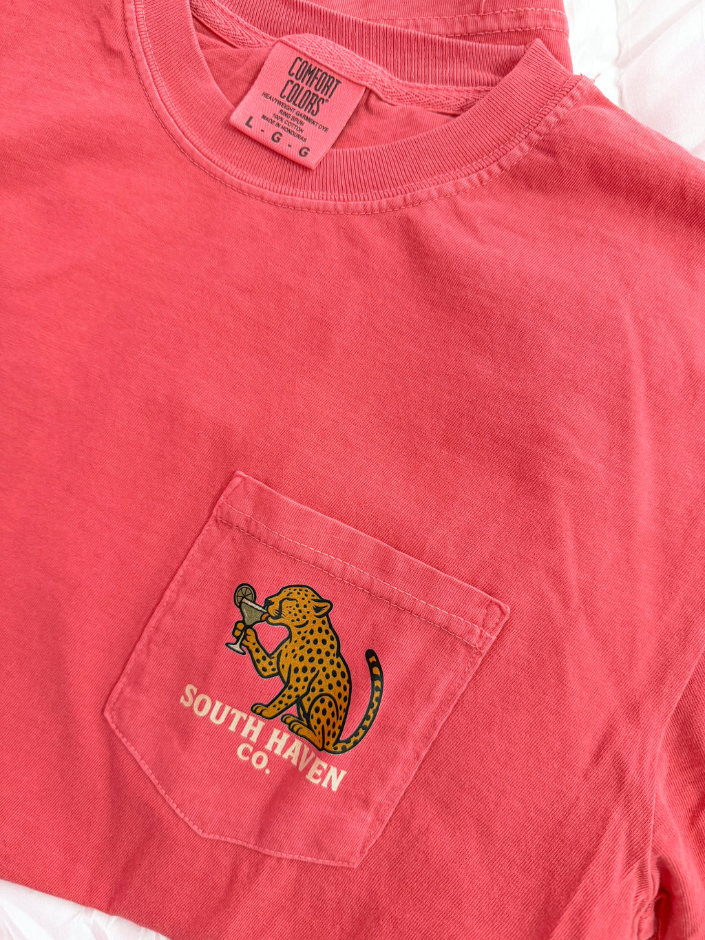 MARG CHEETAH POCKET T